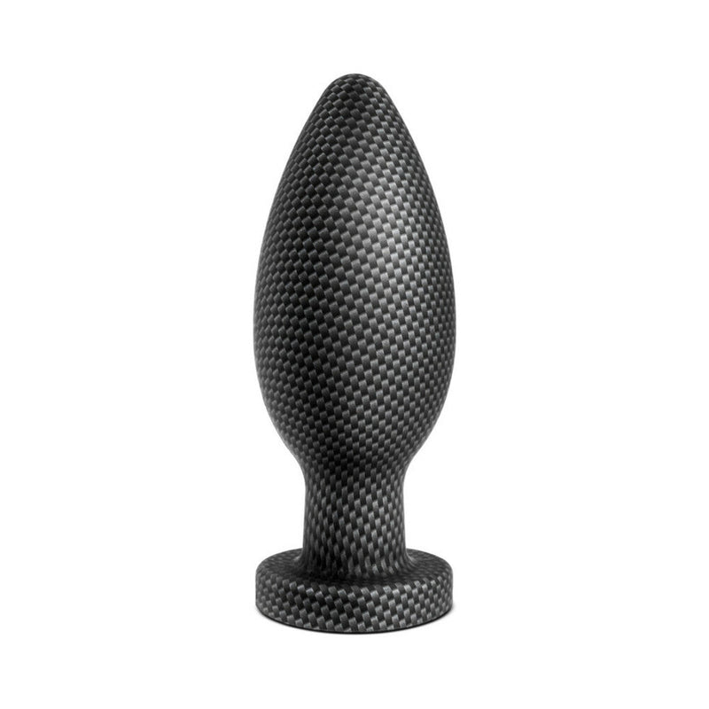 Spark Silicone Anal Plug Medium Carbon Fiber