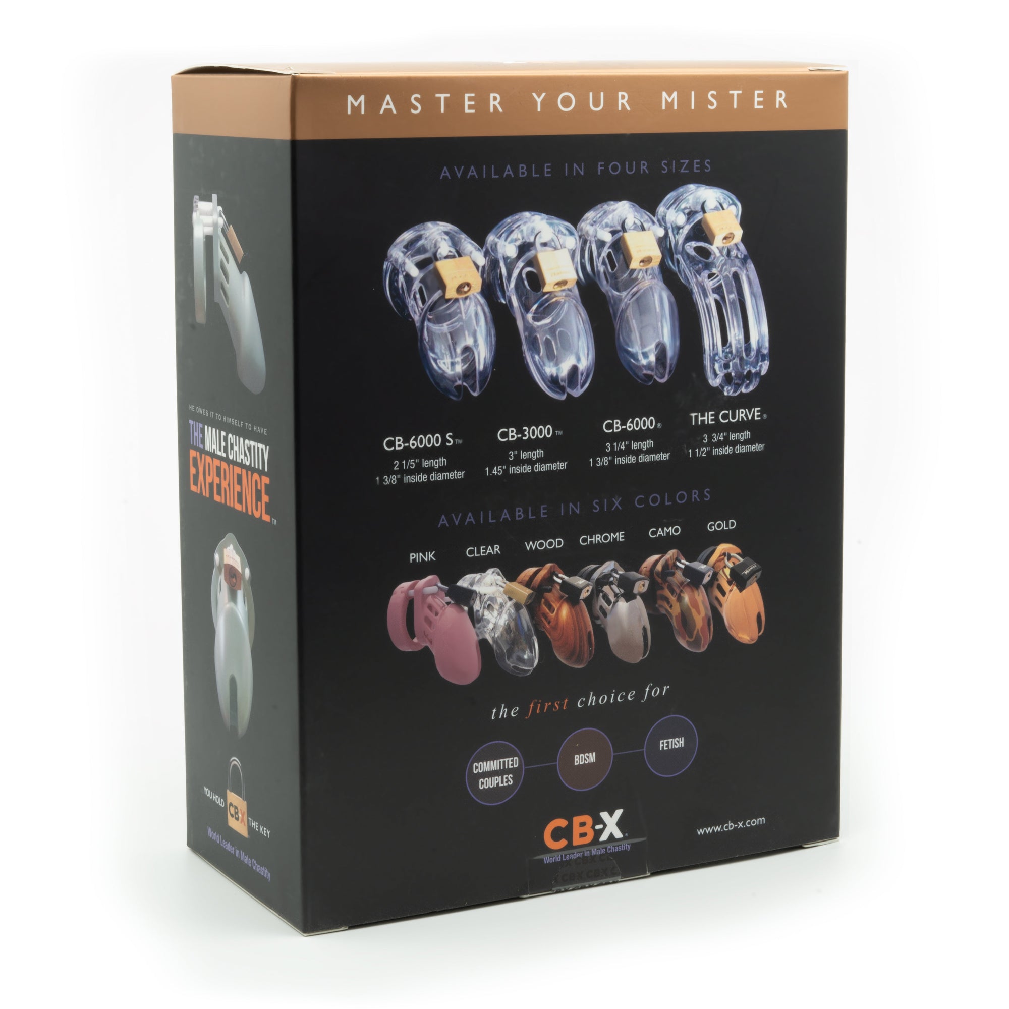 CB-6000S Clear Male Chastity