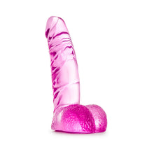 Naturally Yours Ding Dong Realistic 5.5 in. Dildo with Balls Pink