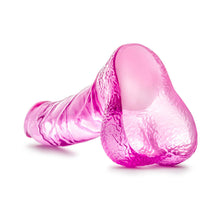 Naturally Yours Ding Dong Realistic 5.5 in. Dildo with Balls Pink