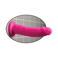 Dillio 9 in. Realistic Dildo With Suction Cup Pink