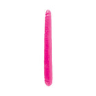 Dillio 16 in. Double Dong Realistic Dual-Ended Dildo Pink