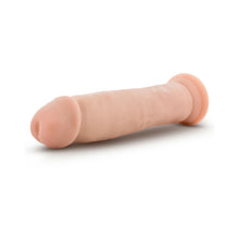 Au Naturel 9.5 in. Magnum Dong Posable Dual Density Dildo Beige