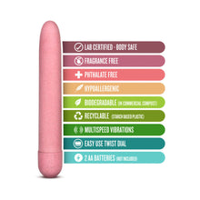 Gaia Eco Slimline Vibrator Coral