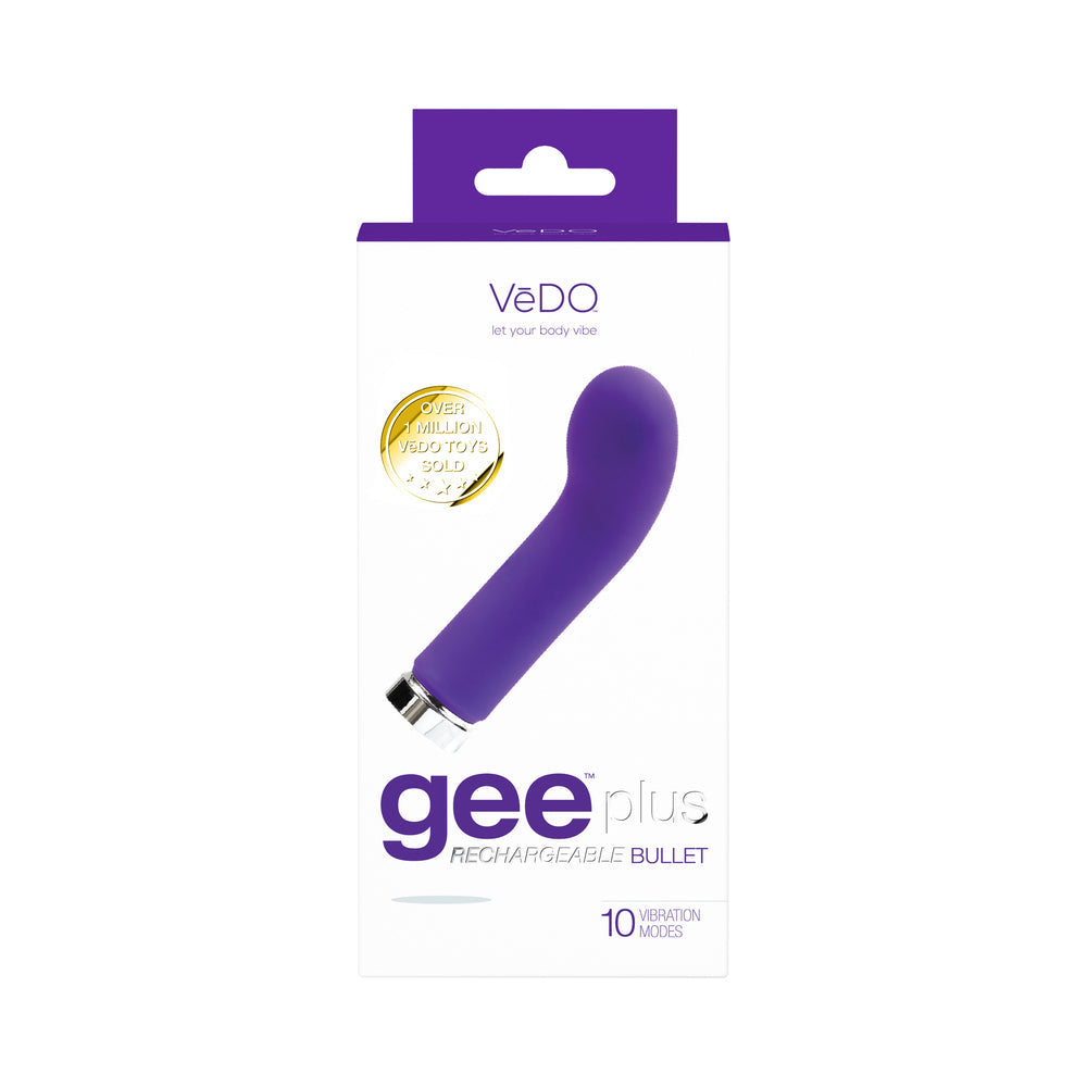 VeDO Geeplus Rechargeable Vibe - Into You Indigo