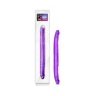 B Yours 16 in. Double Dildo Purple