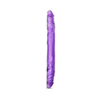 B Yours 14 in. Double Dildo Purple