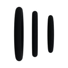 Rock Solid Black Gasket Silicone 3pc Set (.75in,1in,1.25in)