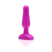 b-Vibe Novice Rechargeable Remote-Controlled Vibrating Silicone Anal Plug Fuchsia