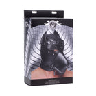 Master Series Muzzled Universal BDSM Hood with Removeable Muzzle