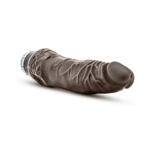 Dr. Skin Vibe 7 Realistic 8.5 in. Vibrating Dildo Brown