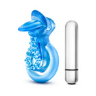 Stay Hard 10 Function Vibrating Tongue Ring Blue