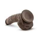 Dr. Skin Mr. Mayor Realistic 9 in. Dildo with Balls Brown