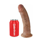 King Cock 9 in. Cock Realistic Dildo With Suction Cup Tan