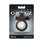 Fantasy C-Ringz Vibrating Silicone Super Ring With Bullet Black