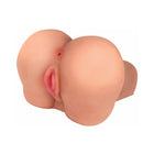 Curve Toys Mistress Perfect Fuck Brooke Doggy Style Vibrating Dual Entry Masturbator Beige
