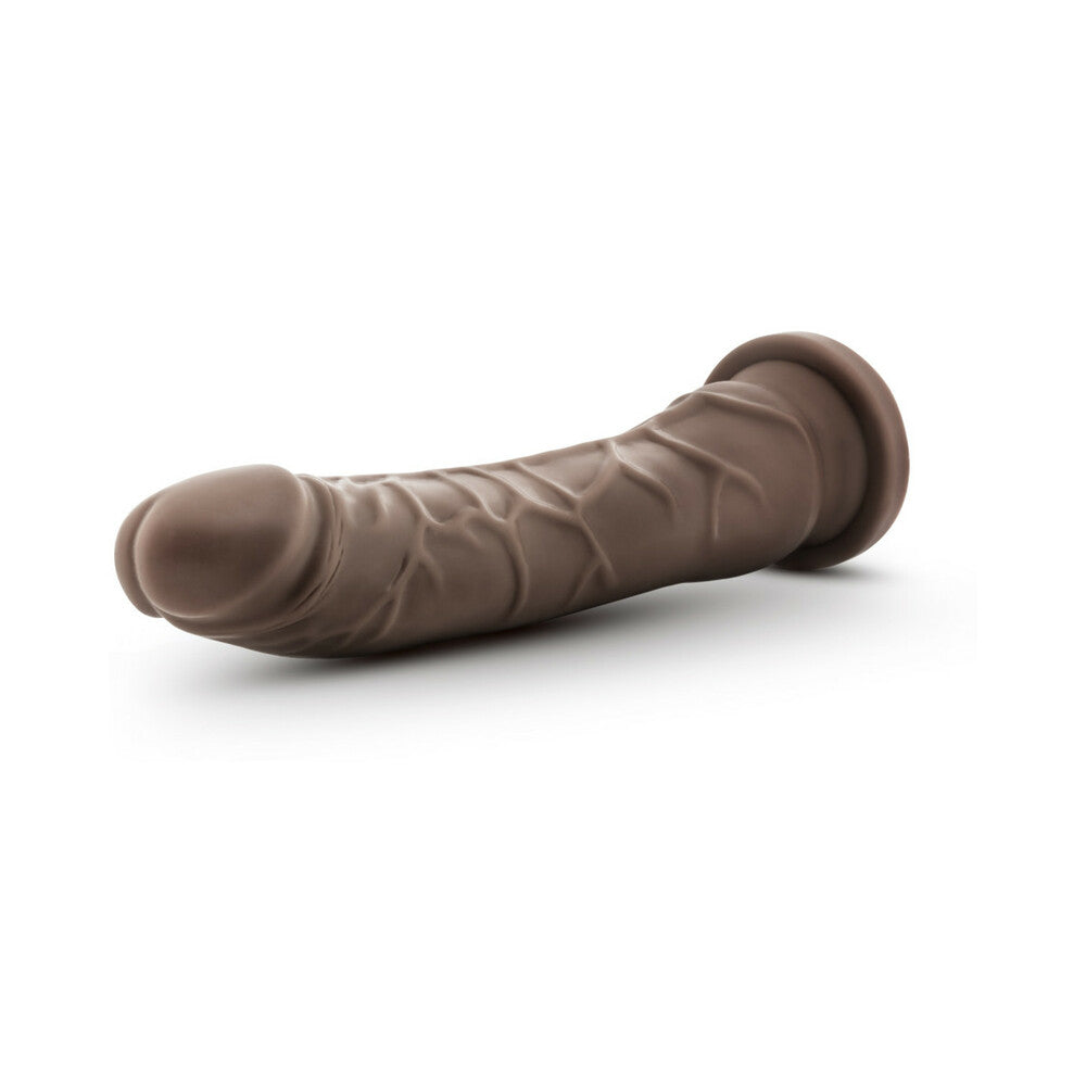 Dr. Skin Basic 8.5 in. Dildo Brown