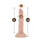 Dr. Skin Mini Realistic 5 in. Dildo Beige