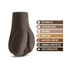 Hot Chocolate Doggy Style Deanna Vibrating Masturbator Brown