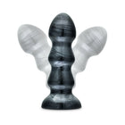Jet Black Jack 7 in. Anal Plug Carbon Metallic Black