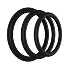 Rock Solid Tri-Pack Rubber Gasket (1.25in, 1.5in, 2in) Black