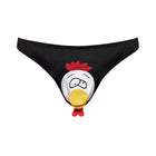 Male Power Novelty Choke The Chicken Bikini Underwear Black O/S
