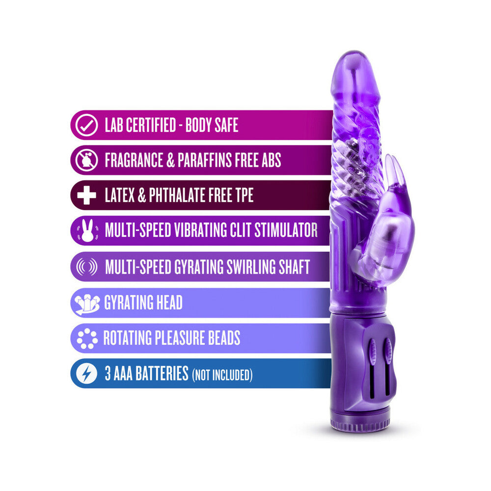 B Yours Beginner''s Bunny Rabbit Vibrator Purple