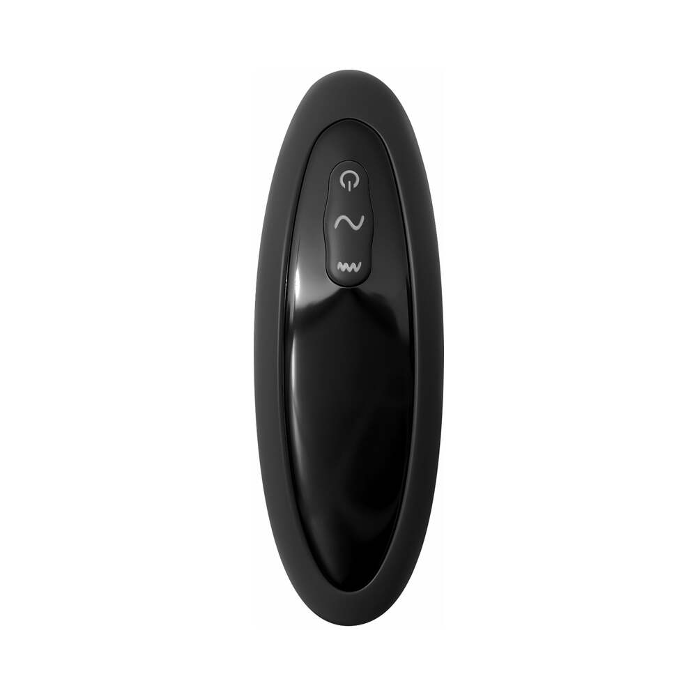 Anal Fantasy Elite Collection Rechargeable Vibrating Silicone P-Motion Massager Black