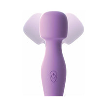 Fantasy For Her Body Massage-Her Rechargeable Silicone Wand Vibrator Purple