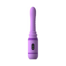 Fantasy For Her Love Thrust-Her Rechargeable Silicone Thrusting Vibrator Purple