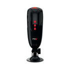 PDX Elite Dirty Talk Rechargeable Vibrating Starter Stroker With Hands-Free Suction Cup Beige/Black