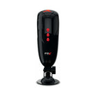 PDX Elite Dirty Talk Rechargeable Vibrating Starter Stroker With Hands-Free Suction Cup Beige/Black