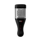 PDX Elite Talk Dirty Rotobator Rechargeable Rotating Masturbator Clear/Black