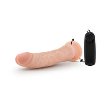 Dr. Skin Remote-Controlled Realistic 8.5 in. Vibrating Dildo Beige