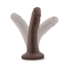Dr. Skin Realistic 5.5 in. Dildo Brown