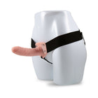 Dr. Skin 6 in. Hollow Strap On Beige