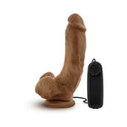 Loverboy The Boxer Remote-controlled 9 in. Vibrating Dildo with Balls Tan