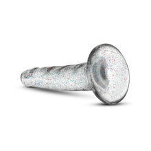Naturally Yours 5.5 in. Glitter Dong Realistic Dildo Sparkling Clear