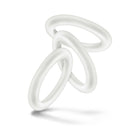 Performance VS2 Pure Premium Silicone Cockrings 3-Pack Small White