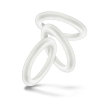 Performance VS2 Pure Premium Silicone Cockrings 3-Pack Small White