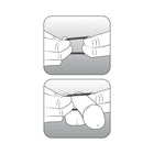 Performance VS2 Pure Premium Silicone Cockrings 3-Pack Small Black