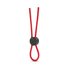 Stay Hard Silicone Loop Lasso/Bolo Cockring Red