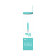 VeDO Bam Mini Rechargeable Bullet Vibe - Tease Me Turquoise