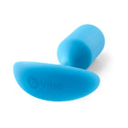 b-Vibe Snug Plug 3 Weighted Silicone Anal Plug Teal