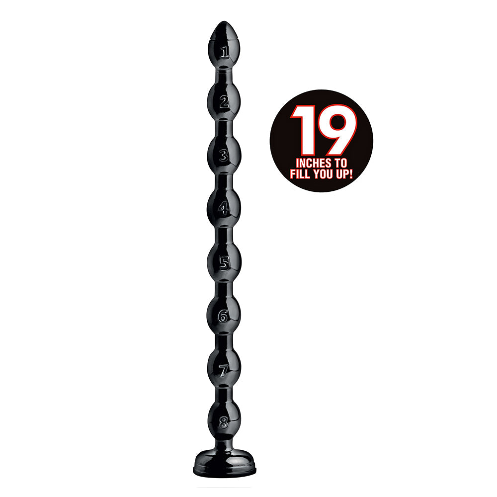 Hosed 1.5 in. Beaded Hose 19 in. Long