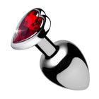 Booty Sparks Red Heart Gem Anal Plug Small