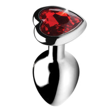 Booty Sparks Red Heart Gem Anal Plug Small