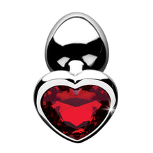 Booty Sparks Red Heart Gem Anal Plug Small