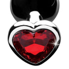 Booty Sparks Red Heart Gem Anal Plug Medium