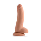 USA COCKS 8in Ameriskin Dual Density Dildo- Medium